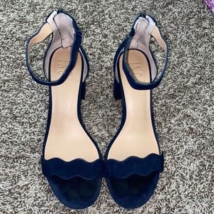 Navy blue heels